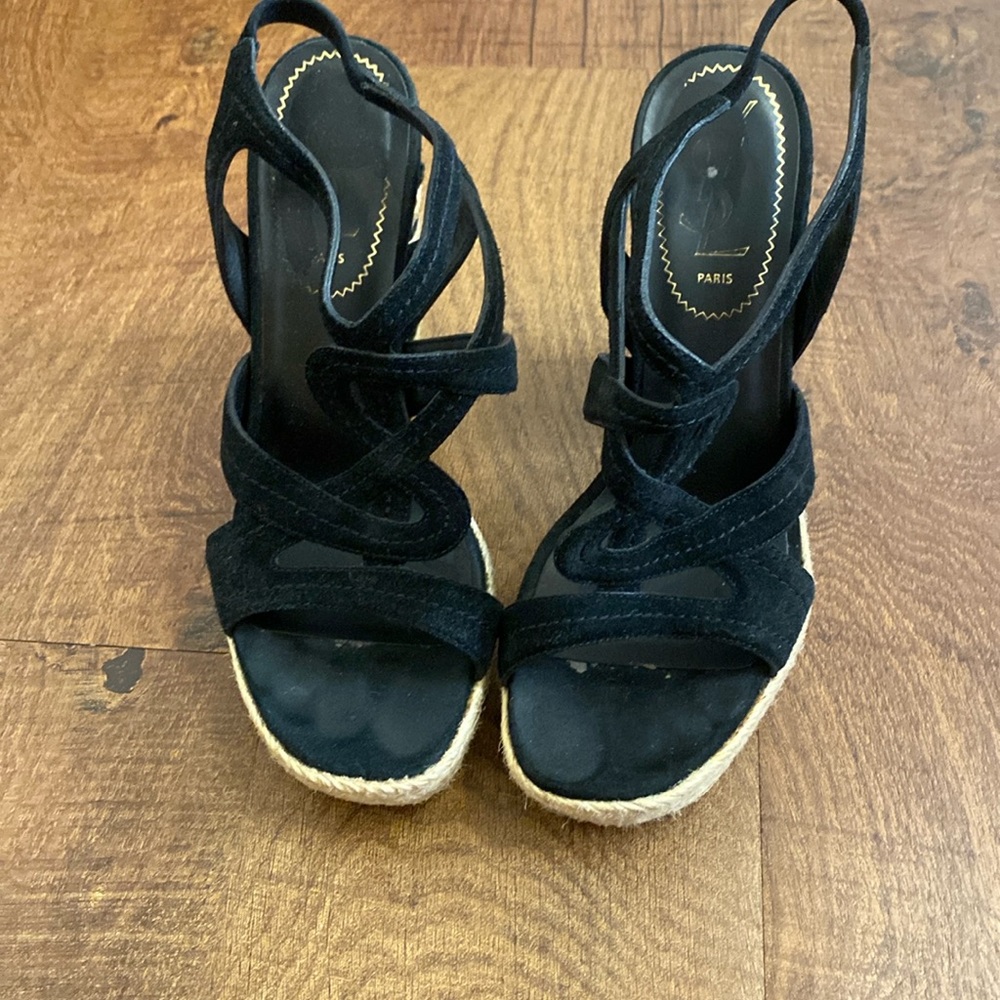 YSL Foriana espadrille heels